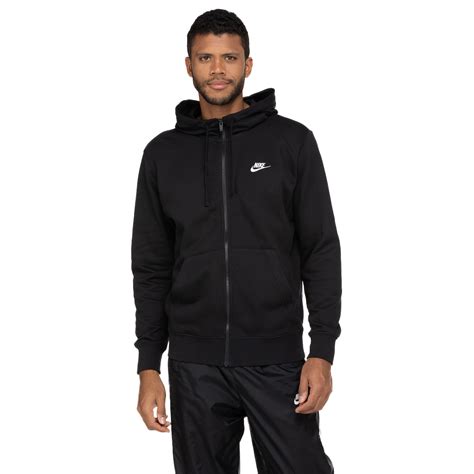 nike heren hoodie fz ft club|nike fleece hoodie.